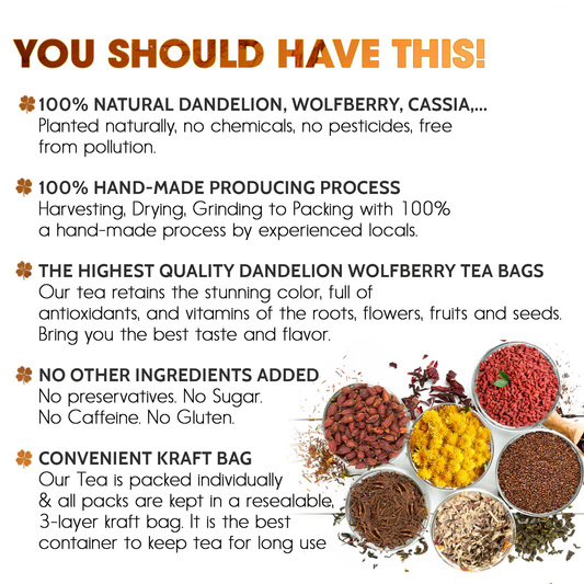 Dandelion Goji Berry Tea